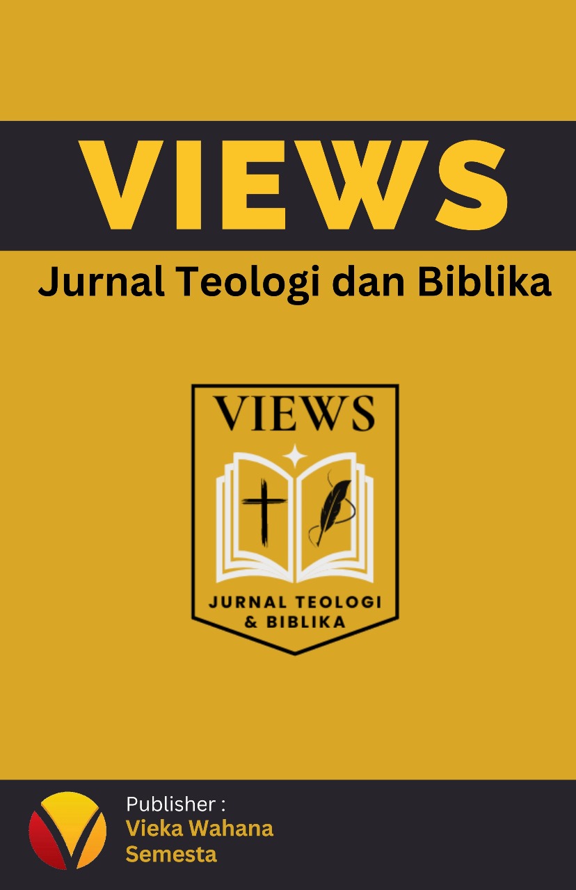 					View Vol. 2 No. 2 (2024): VIEWS: Jurnal Teologi dan Biblika Edisi Agustus 2024
				